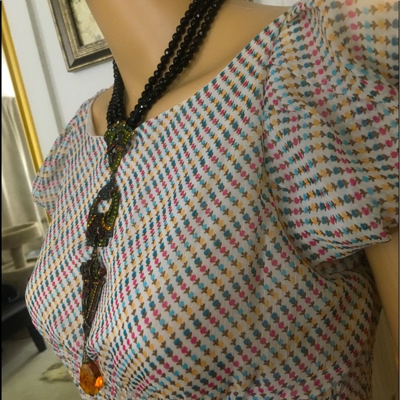 Heidi Daus Multi Swarovski Shield & Bell Necklace - Picture 4 of 15